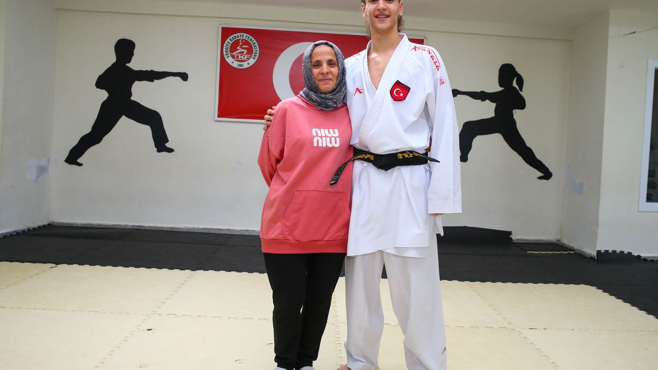 Karate için 5 yıldır babası ve kardeşlerinden uzakta yaşıyor