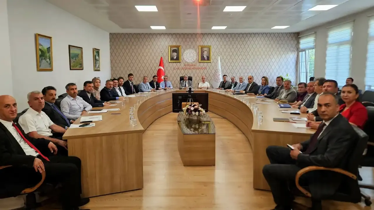 Kütahya’da merkezi sınav hazırlık toplantısı yapıldı