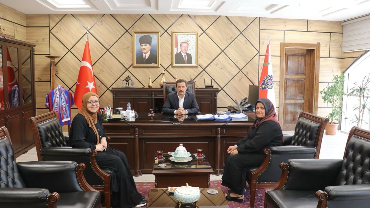 Kütahya’da şehit ailesinden polise ziyaret