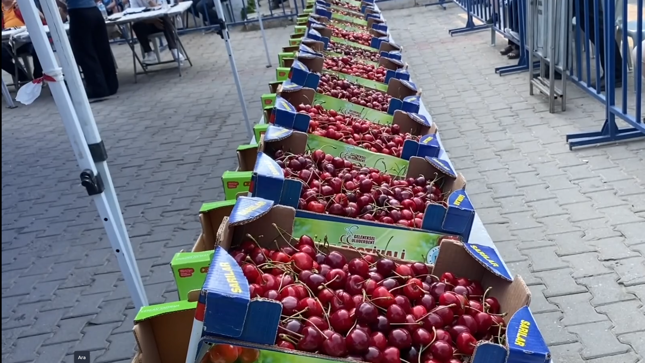 Manisa Alaşehir’in “en iyi kirazı” belli oldu