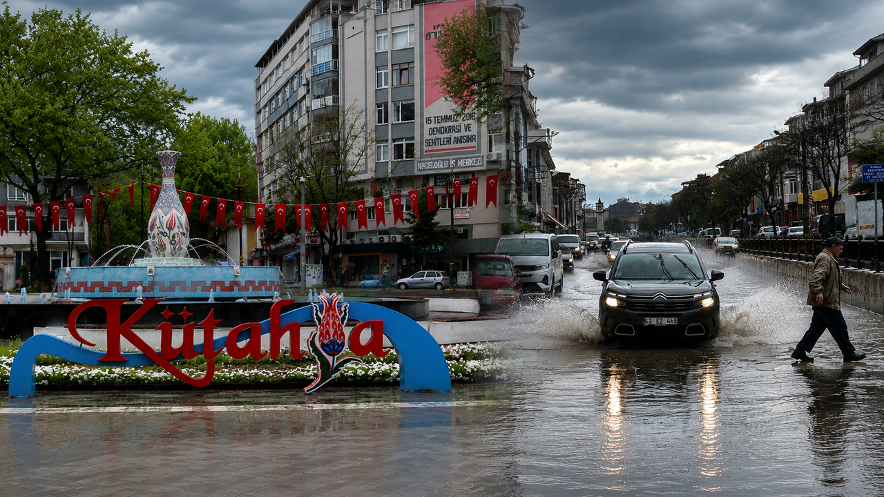 Meteoroloji Kütahya’yı sarı kodla uyardı