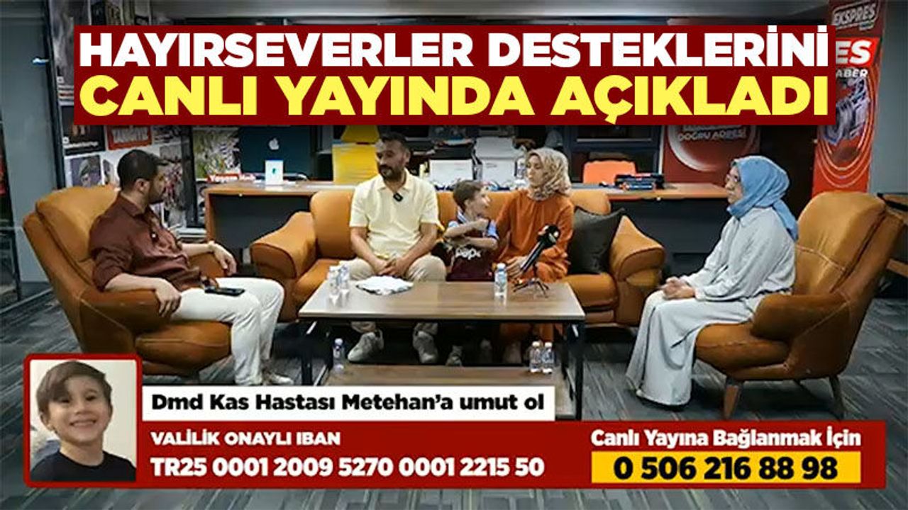 Kütahya Ekspres Haber canlı yayınında gündem Metehan’dı
