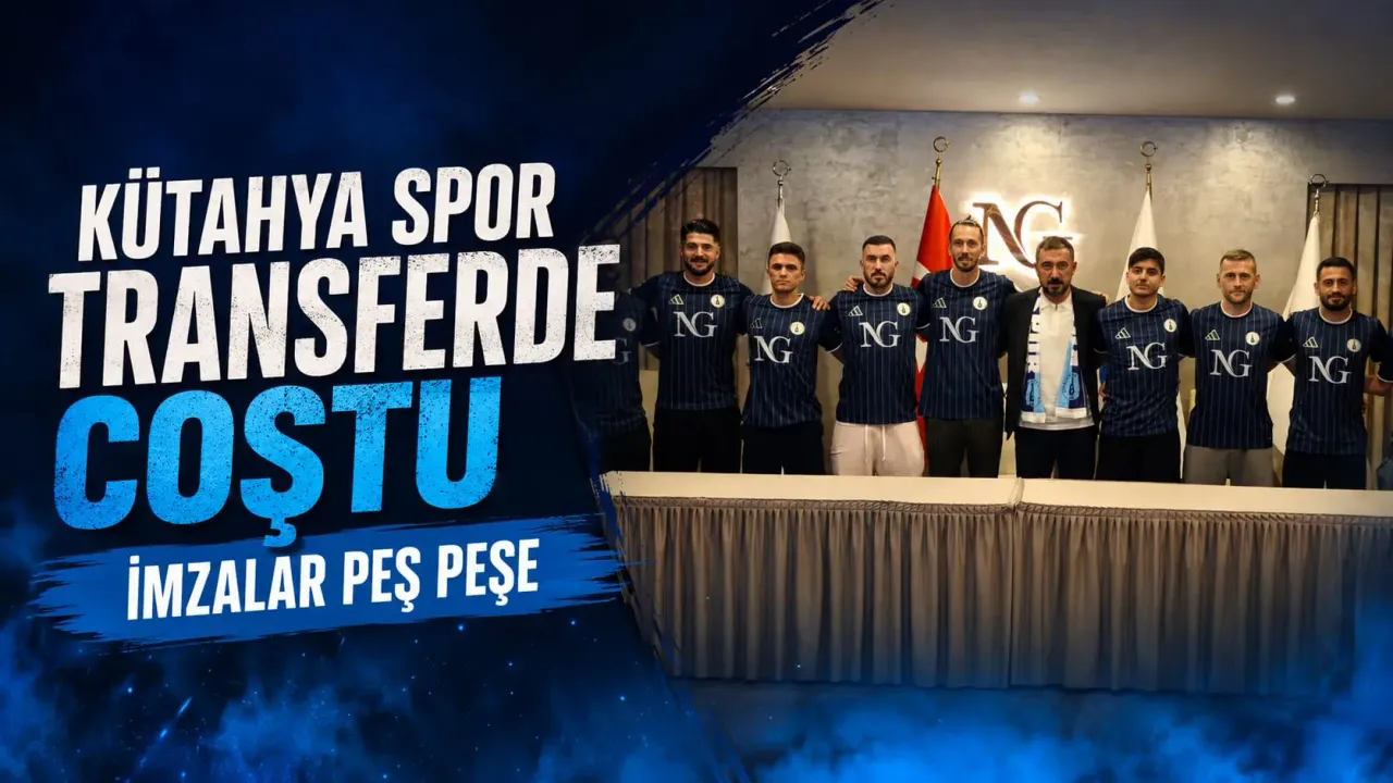 Kütahya Spor’da iç ve dış transferde 9 imza birden geldi