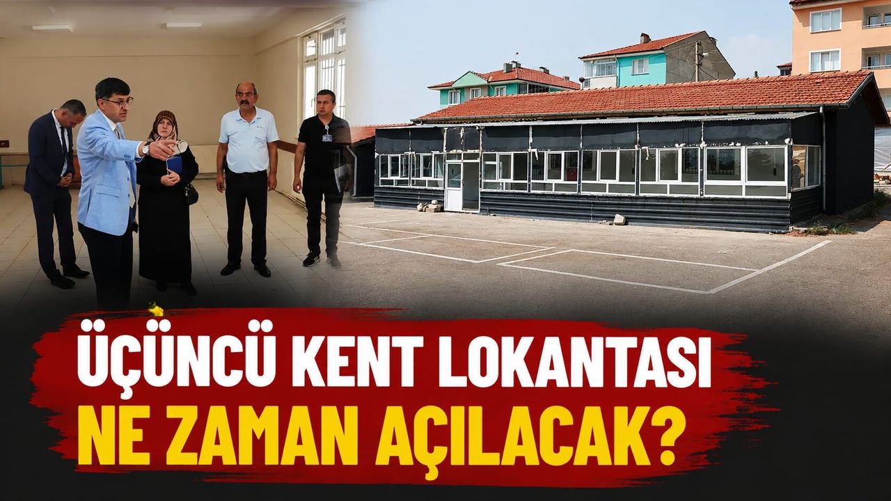 Kütahya'da üçüncü kent lokantası ne zaman açılacak?