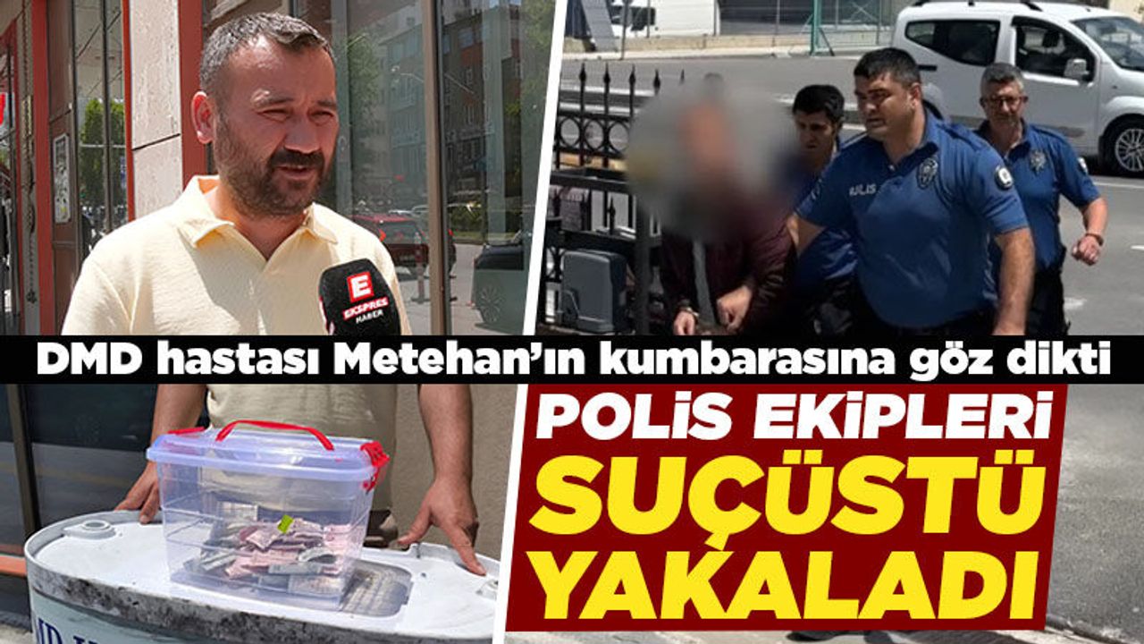 Kütahya'da vicdansız hırsızı polis suçüstü yakaladı