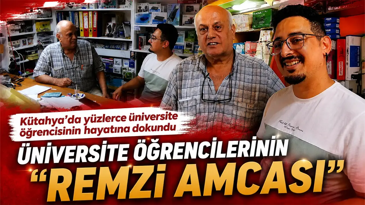 O, Kütahya’da üniversite öğrencilerinin “Remzi amcası”