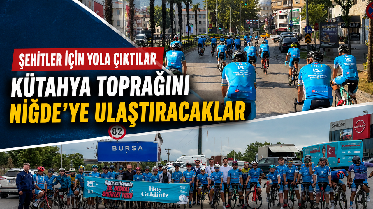 Şehitler için yola çıktılar, sıradaki durak Kütahya