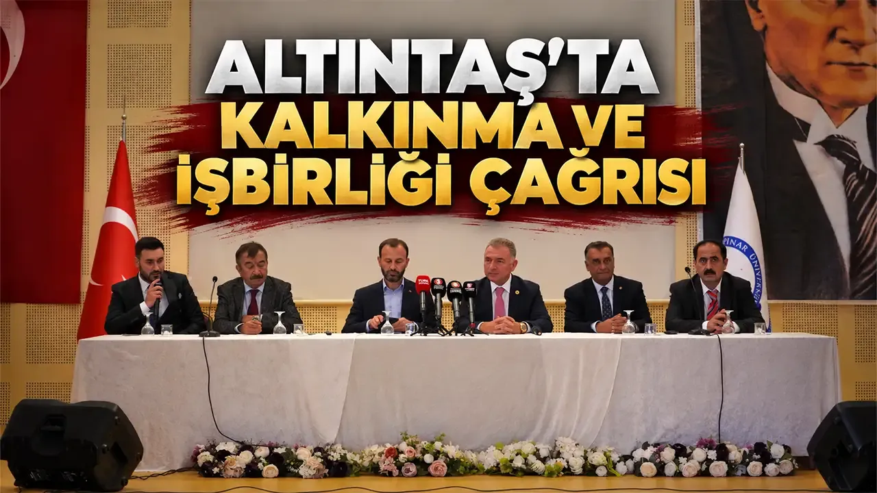 Kütahya Altıntaş’ta “Kalkınma Programı” konuşuldu