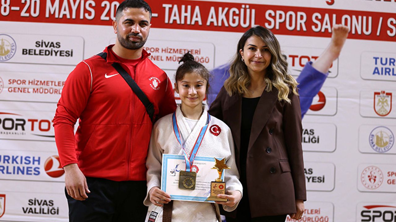 Balkan şampiyonu judocu Sema Nur'un hayali olimpiyat madalyası