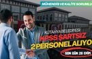 KPSS Şartsız! Kütahya Belediyesi Mühendis ve Kalite Sorumlusu Arıyor