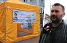 Kütahyalı Metehan için yardım çadırı
