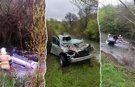 Kütahya'da otomobil Porsuk Çayı'na devrildi, ölü ve yaralı var