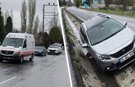 Kütahya'da otomobil su tahliye kanalına uçtu, anne yaralandı