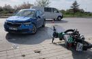 Kütahya’da otomobille motosiklet çarpıştı, 2 yaralı