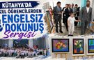 Kütahya’da özel öğrenciler resim yeteneklerini sergiledi