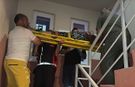 Kütahya'da düşerek evde mahsur kalan kadını ekipler kurtardı