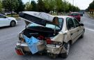 Kütahya’da iki otomobil çarpıştı, 1 yaralı