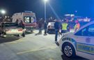 Kütahya’da otomobil aydınlatma direğine çarptı, 2 yaralı