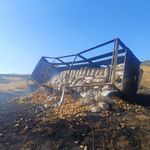 Afyonkarahisar’da 80 hektarlık alan zarar gördü