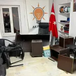 Kütahya’da AK Parti binasına saldırı