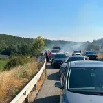 Kütahya’da ot yangını büyümeden söndürüldü
