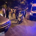 Kütahya’da motosiklet otomobille çarpıştı, sürücü yaralı