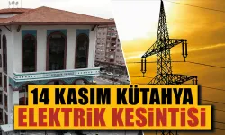 14 Kasım Perşembe elektrik kesintisi