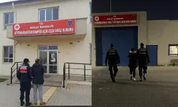 Afyon'da 4 yıl ila 15 yıl kesinleşmiş hapis cezası bulunan 2 firari yakalandı