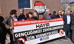 Afyonkarahisar'da "İçkili Yer Bölgesi" protesto edildi