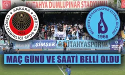 Belediye Kütahyaspor'un kupada maç günü belli oldu