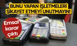 Kredi kartlı ödemelerde komisyon alanlar şikayet edilebilecek