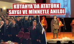 Kütahya’da Atatürk’ü Anma Programı düzenlendi