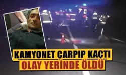 Kütahya'da kamyonetin çarptığı kişi öldü