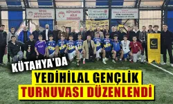 Kütahya'da Yedihilal Gençlik Turnuvası düzenlendi