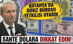 Sahte dolarlara dikkat, Kütahya’da uzmanı uyardı