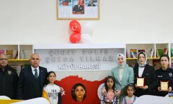 Şehit polis Şeyda Yılmaz’ın ismi kütüphanede yaşatılıyor