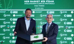 TBF ve Orman Genel Müdürlüğü'nden "Her Basket Bir Fidan" projesi