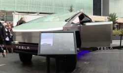 Tesla'nın Cybertruck kamyoneti Ankara'ya geldi