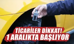 Zorunlu kış lastiği uygulaması 1 Aralık'ta başlıyor!