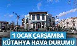 1 Ocak Çarşamba Kütahya hava durumu