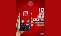 112 Web İhbar Sistemi ile internetten ihbar imkanı