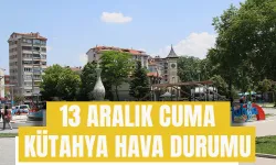 13 Aralık Cuma Kütahya hava durumu