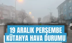 20 Aralık Cuma Kütahya hava durumu