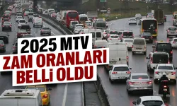 2025 Motorlu Taşıtlar Vergisi zam oranı belli oldu