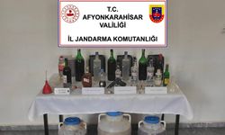 Afyonkarahisar'da sahte içki operasyonu: 128 litre ele geçirildi