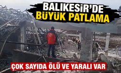 Balıkesir’de patlayıcı üretim fabrikasında patlama