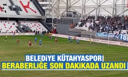 Belediye Kütahyaspor, 1 puanı son anda kurtardı