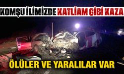 Eskişehir’de katliam gibi  ölümlü trafik kazası