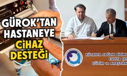 Gürok Grup’tan Kütahya’da hastaneye cihaz desteği