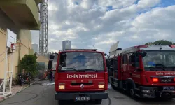 İzmir'de karate salonunda yangın çıktı